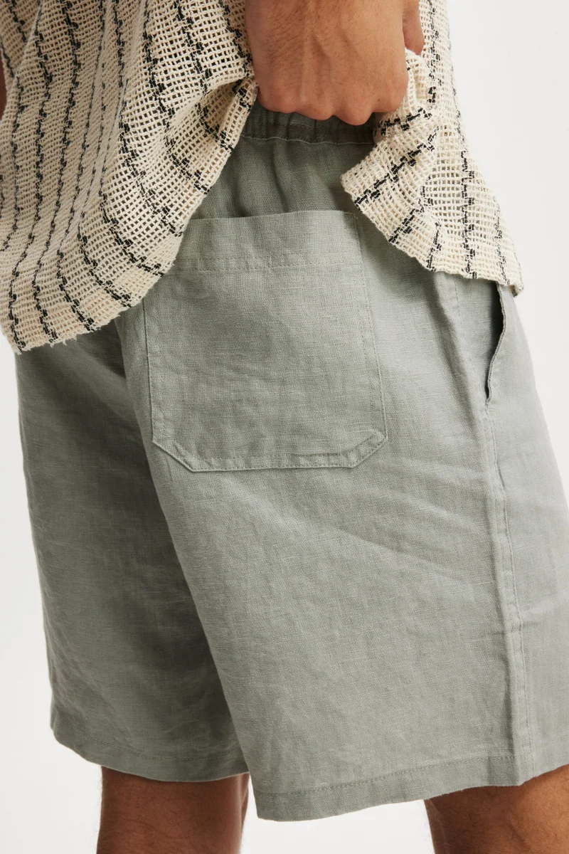 LINEN EASY SHORT