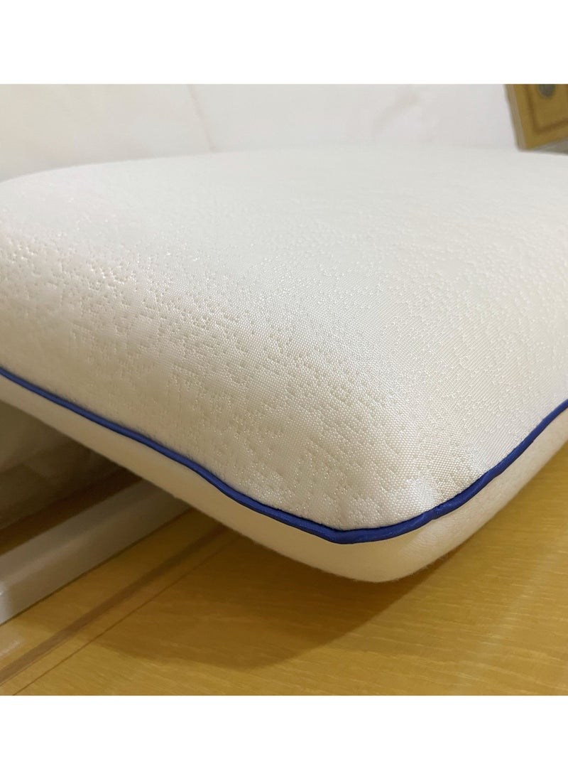 MAXQON Cooling Ergonomic Memory Foam Pillow With Cooling Technology and Removable Cover - 60x40x13 cm  - Image 4