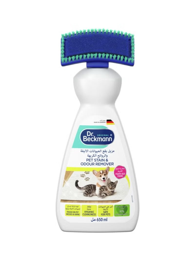 دكتور بيكمان مزيل بقع الحيوانات الأليفة والروائح الكريهة، 650مل - Image 1