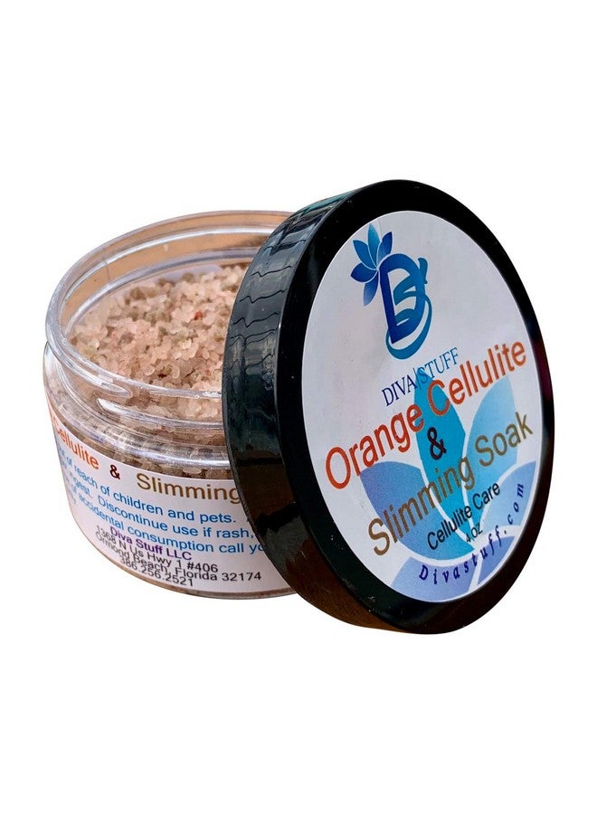 Diva Stuff Cellulite And Slimming Salt Bath Soak With Orange Polyphenols4Oz Jar Diva Stuff - Image 1