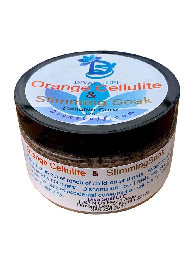 Diva Stuff Cellulite And Slimming Salt Bath Soak With Orange Polyphenols4Oz Jar Diva Stuff - Image 2