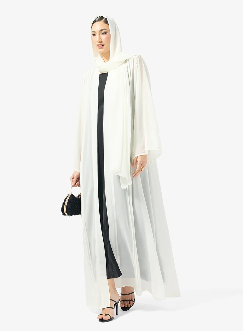 Pleated Abaya