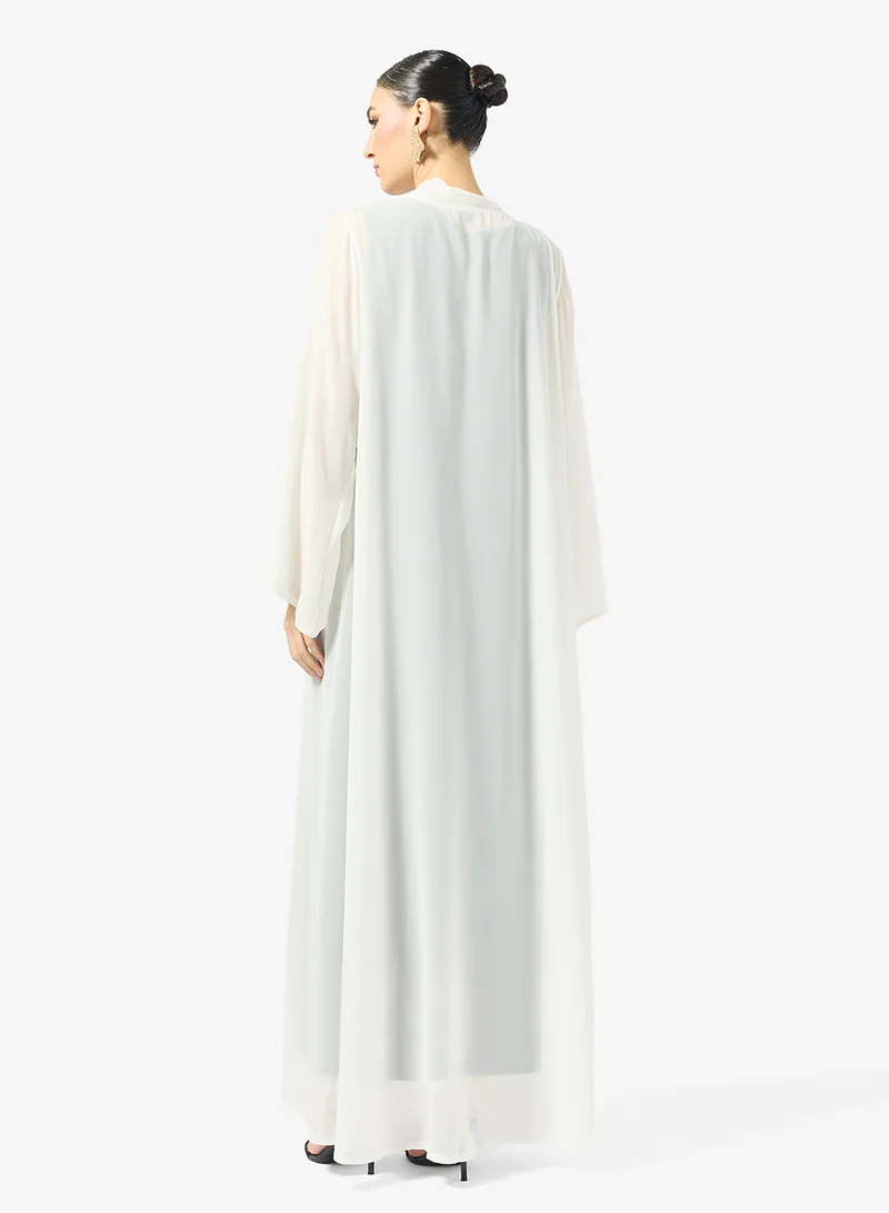Golden Apple  Pleated Abaya for Women | Best Price UAE