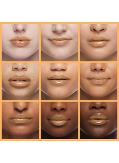 Marine Forest Pudaier Hydrating Lip Oil, Fruit Extract Lip Oil Tinted For Dry Lip And Lip Care, Shiny And Moisturizing Transparent Lip Oil Gloss (Orange)  - Image 2