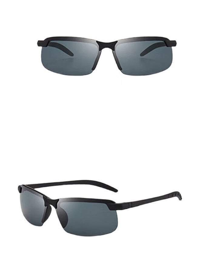 Bai Xiaoshe Bai Xiaoshu Sunglasses [Black Frame With Gray Lenses * Driver'S Special] Driving Sunglasses For Outdoor Cycling And Fishing - Image 1