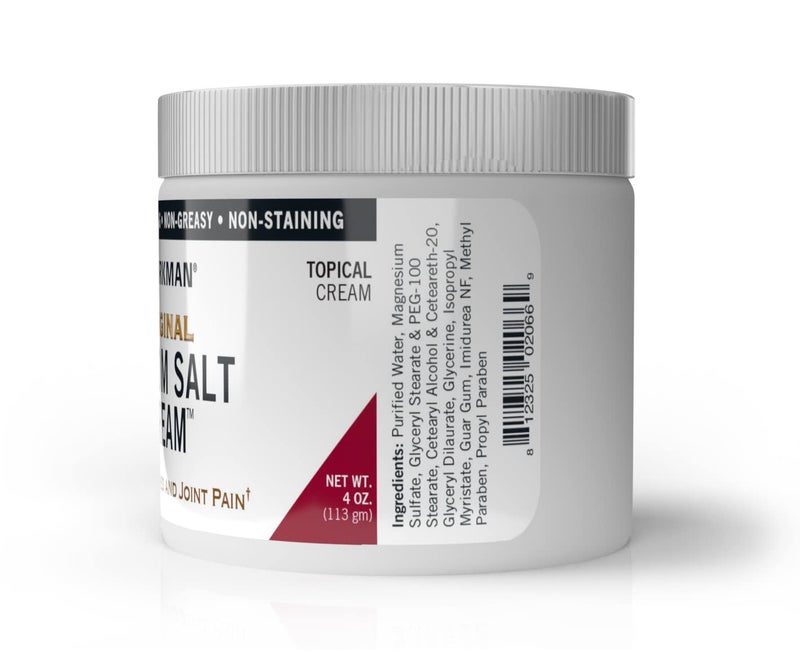 Kirkman - Epsom Salt Cream - 4oz Cream - Gluten Free - Casein Free - Image 2