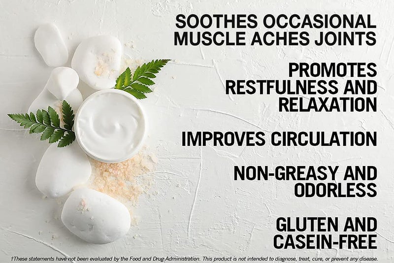 Kirkman - Epsom Salt Cream - 4oz Cream - Gluten Free - Casein Free - Image 4