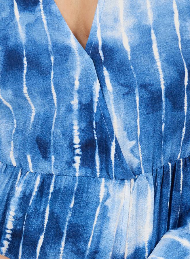 Styli Tie Dye Midi Dress  - Image 3