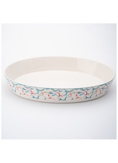 Rosa By Fathy Mahmoud Rosa / Porcelain ( Golden Decorations Minaret/Crescent Serving Plate ) 