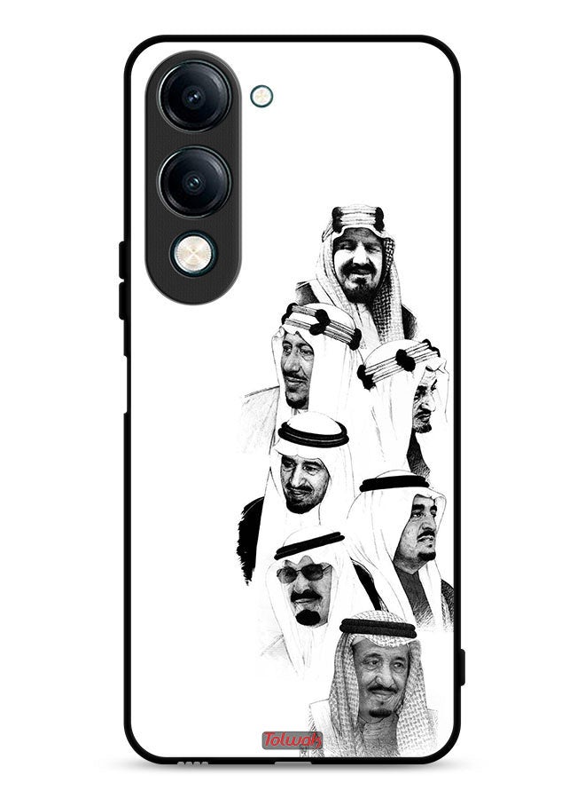 Tolwak vivo Y29s Protective Case Cover Saudi Kings Art B_W - Image 1