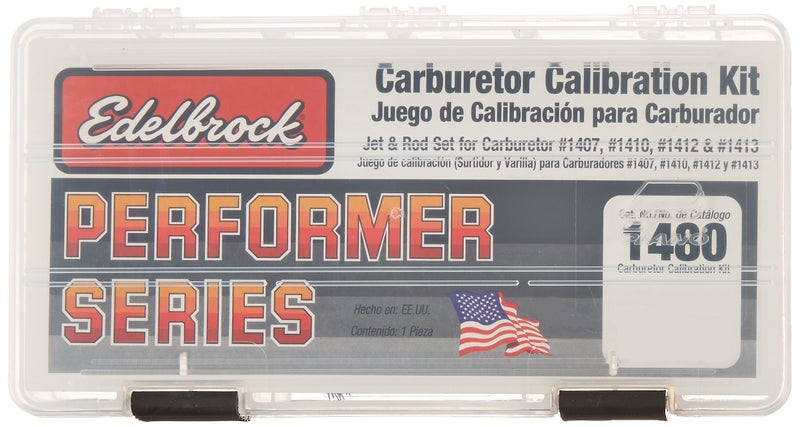 Edelbrock 1480 Performer Series Carburetor Calibration Kit - Image 2