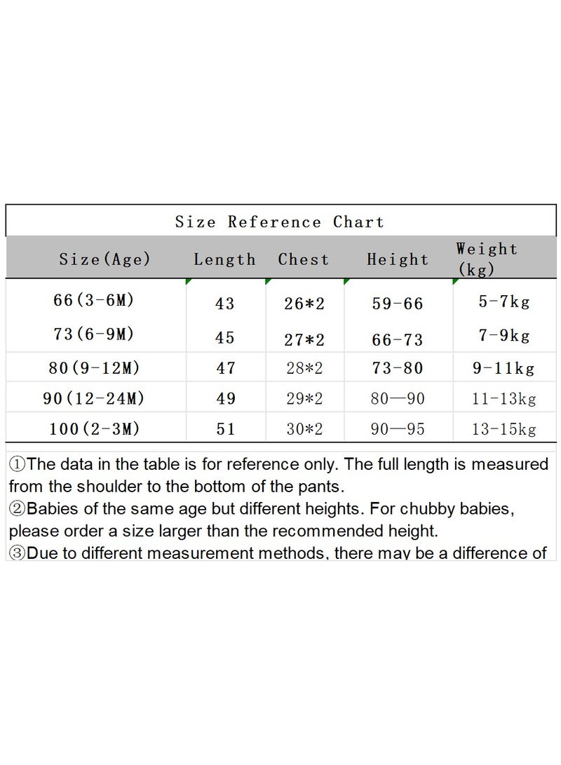 RedMapleTEK 3-Piece Set Of Pure Cotton Jumpsuits For Infants And Young Children With Short Sleeves And Crawling Clothes - Image 2