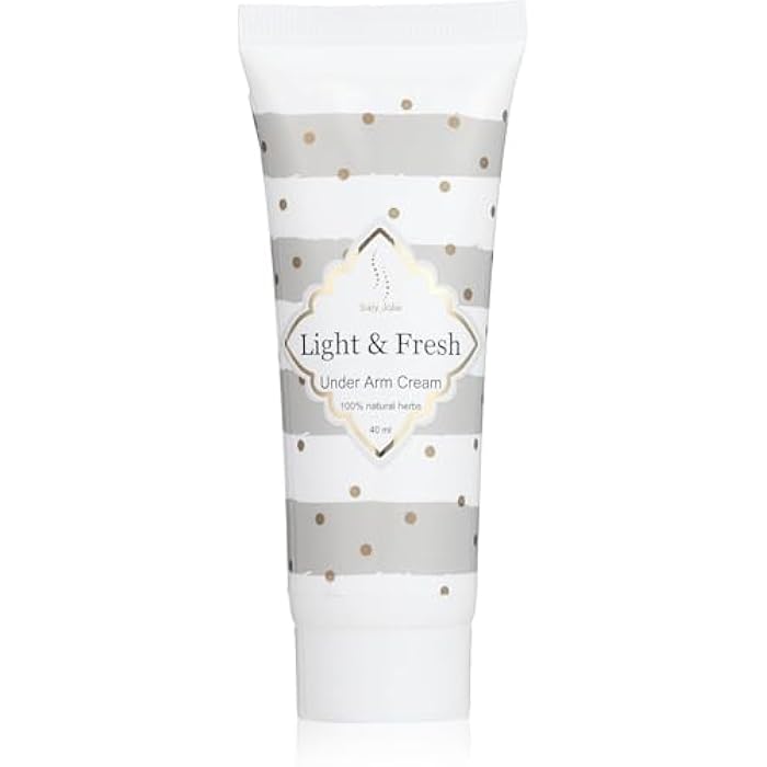 Saly Jolie Underarm Whitening Cream - With Aloe Vera & Green Tea Extract - 40ML Antibacterial, Brightening Lotion with Pearl Powder -For Smooth and Light Skin - Image 1