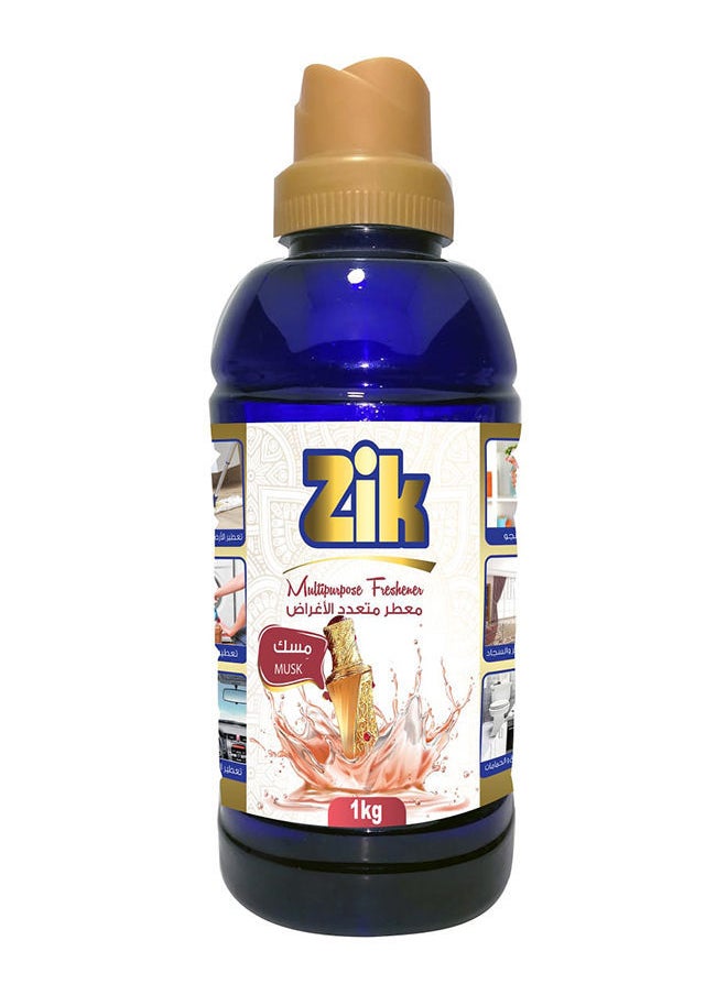 zik Multipurpose Freshener with Musk Scent 1L 