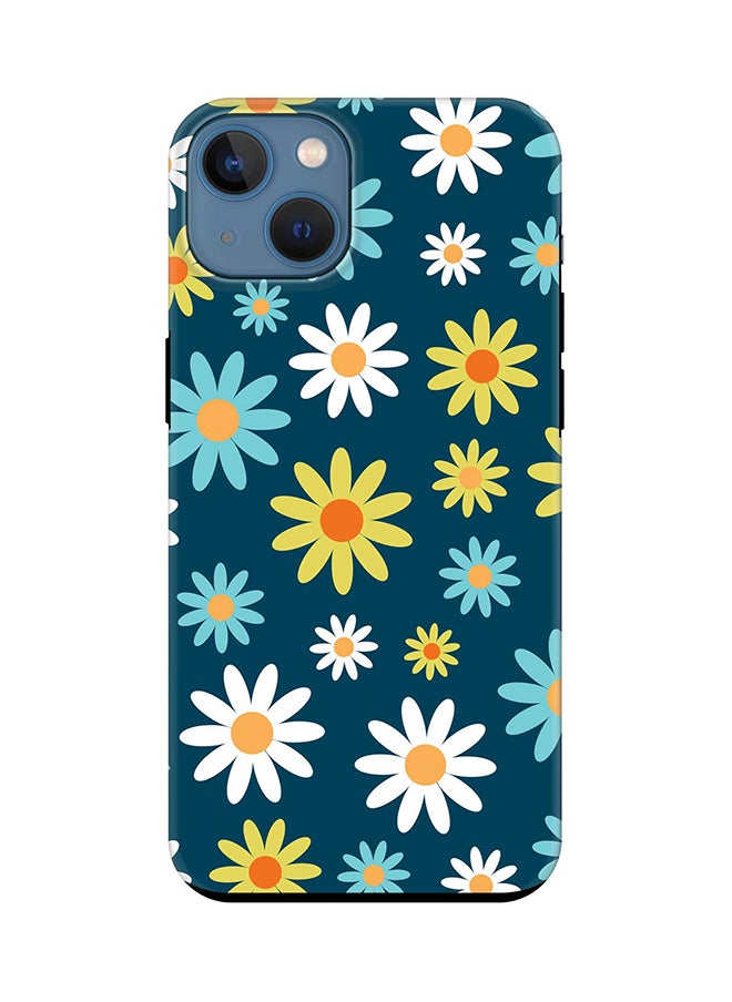 Stylizedd Tough Pro Series Case for Apple iPhone 14 Plus Case Dual Layer hybrid PC & TPU Customized Mobile Cover Shield with inner TPU protection Matte Finish - Pick A Daisy 