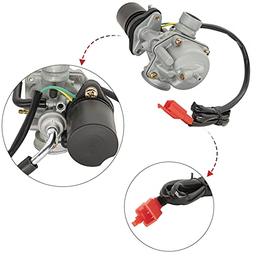 CMOOD 2 Stroke Carburetor Carb Compatible For Dinli 50cc 70cc 90cc 100cc 110cc ATV Quad Carb, For Dino Jp Beast Helix DL603 With 38mm Air Filter - Image 4