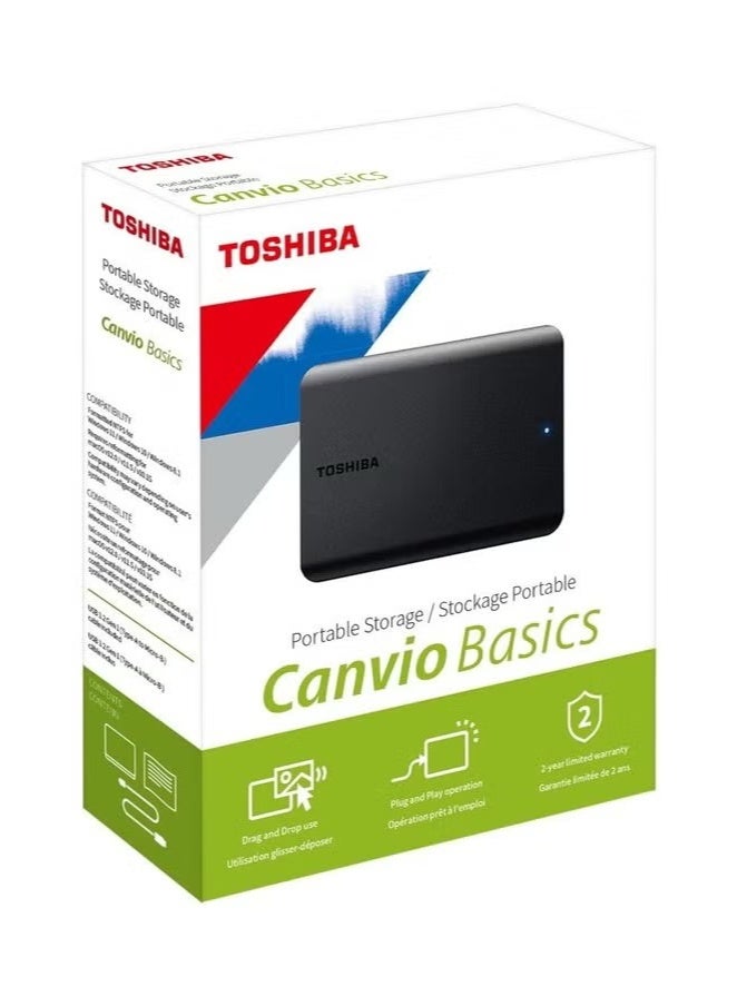 TOSHARE كانفيو بيزيكس قرص صلب خارجي محمول سعة 1 تيرابايت USB 3.2 جين 1 - HDTB510EK3AA 1 تيرابايت - Image 5