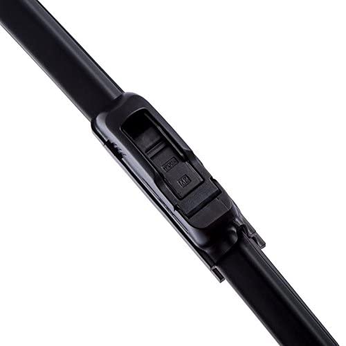 Guance Frameless Wiper Blades Set of 2 (Black) Universal for Skoda Kushaq - Image 4