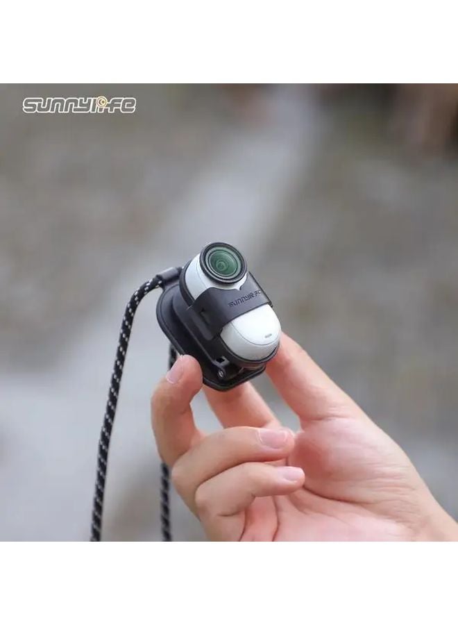 Black Magnetic Neck Mount Holder For Insta360 GO 3S GO 3 Body Camera Vlog Accessory - Image 4