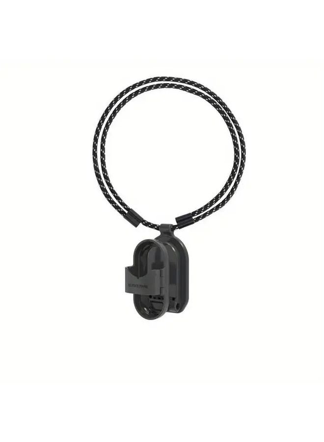 Black Magnetic Neck Mount Holder For Insta360 GO 3S GO 3 Body Camera Vlog Accessory - Image 1