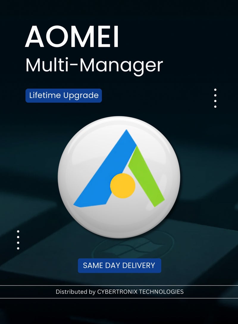 AOMEI AOMEI Multi-Manager |  Lifetime Upgrade | Digital License | SAME DAY DELIVERY