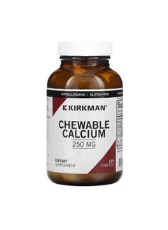 Kirkman Labs Calcium Chewable 250 mg 120 Tablets  - Image 1
