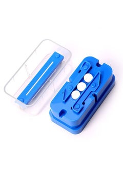 Small Pill Cutter，Splitter Cutter for or Large Pills，Portable Pill Crusher for Cuts Vitamins Tablets，Blue