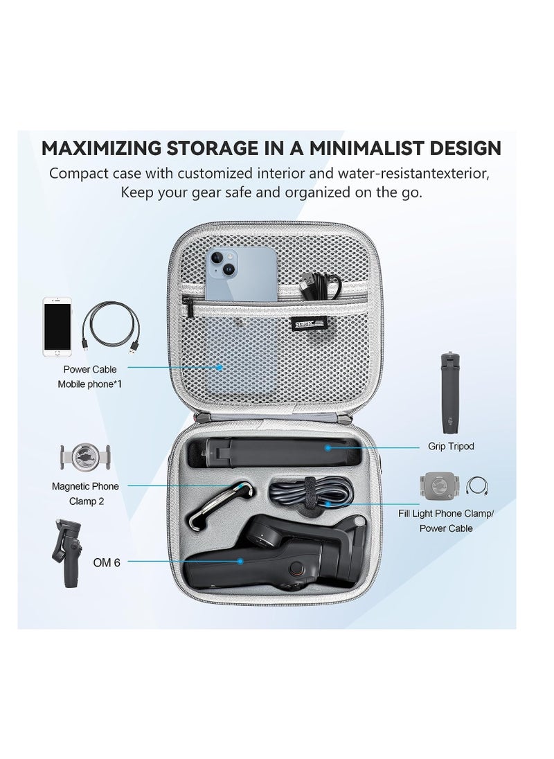 XICEN - Portable Shoulder Bag Waterproof Travel Case for DJI  Mobile 6 Smartphone Gimbal Stabilizer Accessories - Image 1