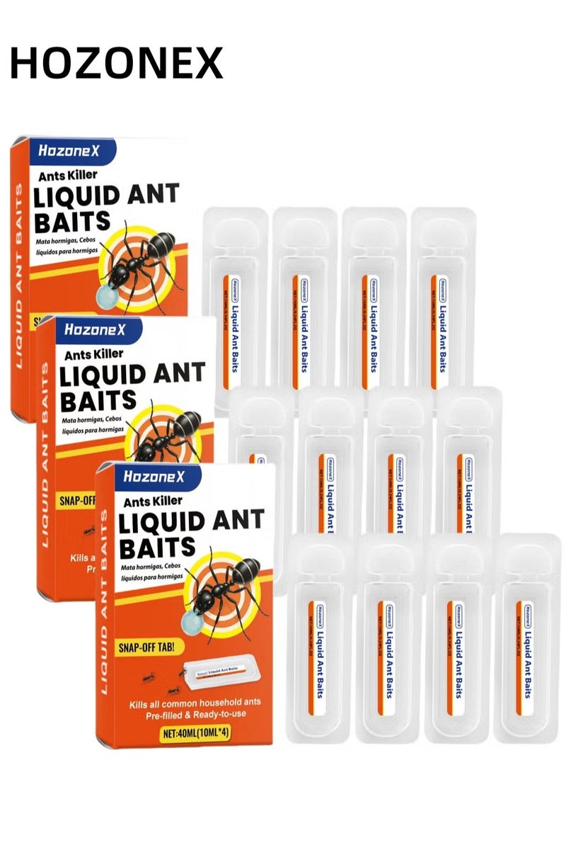 HOZONEX 3-BOX White Liquid Ant Killer 12*2*12.7cm - Image 1