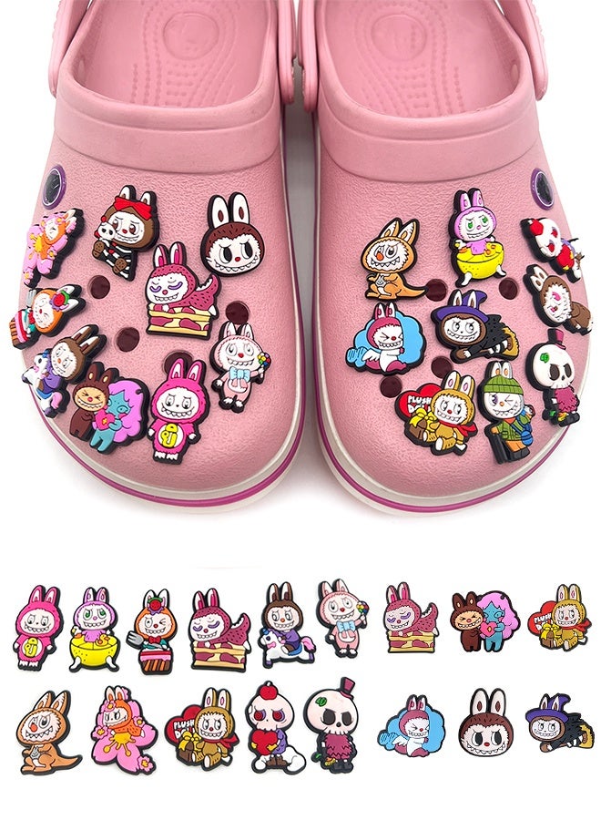 Lemon 18Pcs Decoration Charms, Shoe Decoration, Cute Charm Gift for Girls Kids Teens Women Adults - Image 1