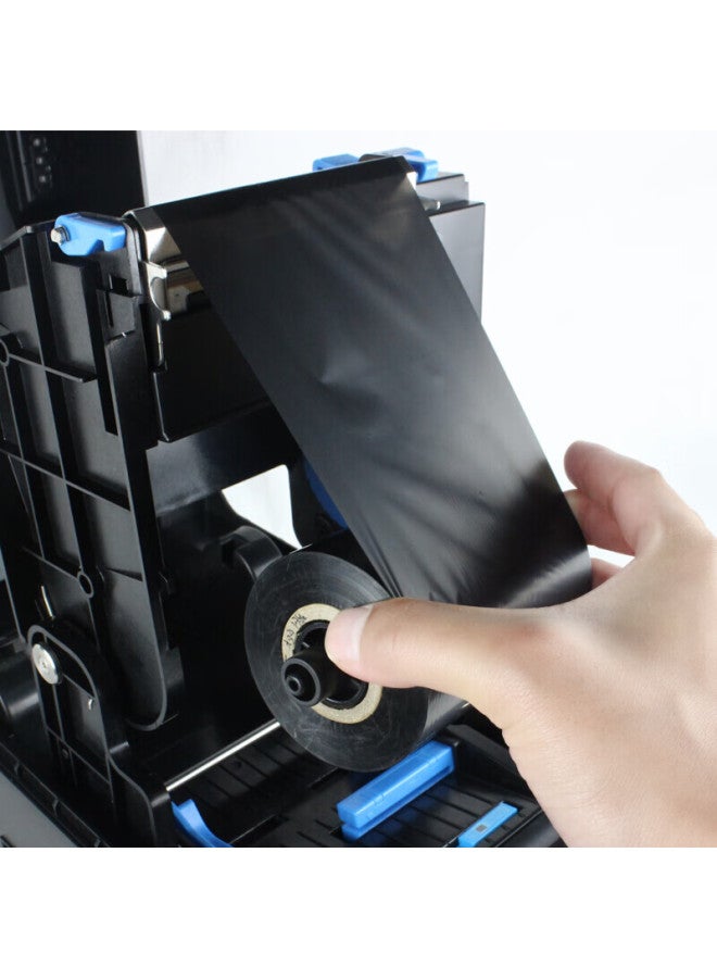 Chiteng 90mm*300m Thermal Transfer Barcode Printer Universal Wax-resin Ribbon (single Roll)