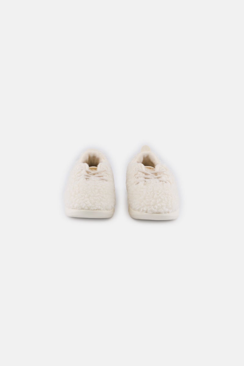 Allbirds Kids Girl Lace Up Shoes, Off White - Image 2