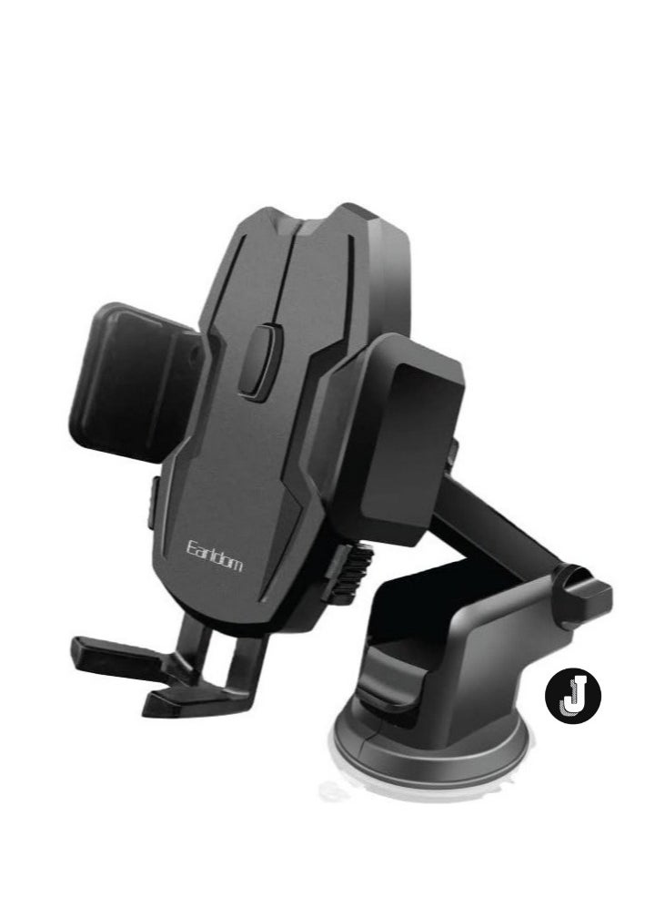 JAJEEK "New 360° Flexible Car Mount Holder – Universal Dashboard & Windshield Phone Mount for iPhone, Samsung, LG & More" - Image 1