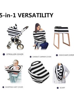 Moro Moro Baby Nursing Cover & Car Seat Cover – 360° Protection & Multi-Use  - Image 2