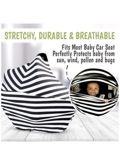 Moro Moro Baby Nursing Cover & Car Seat Cover – 360° Protection & Multi-Use  - Image 3