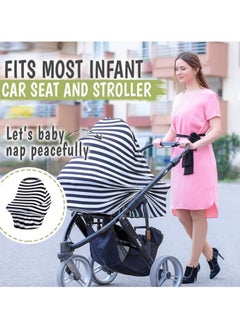 Moro Moro Baby Nursing Cover & Car Seat Cover – 360° Protection & Multi-Use  - Image 4