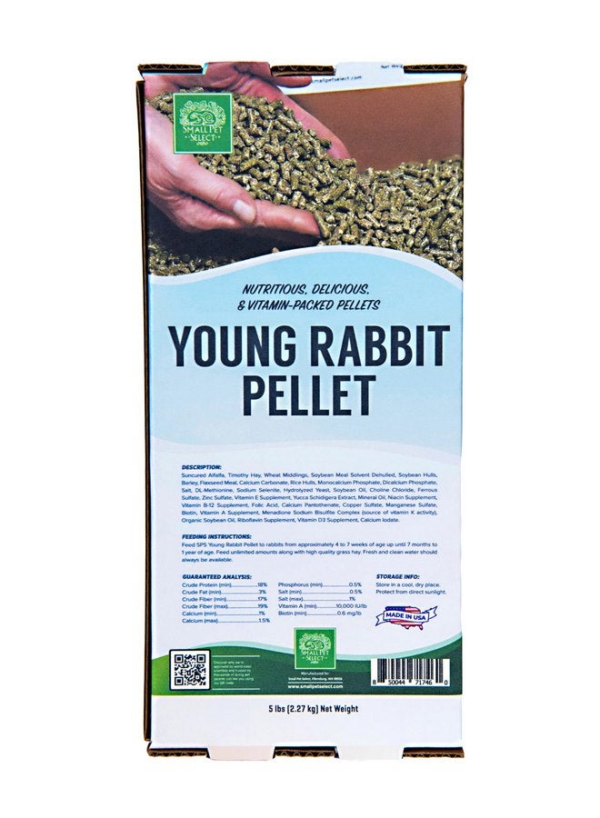 Small Pet Select - Young Rabbit Pellet Food, 5lb - Image 5