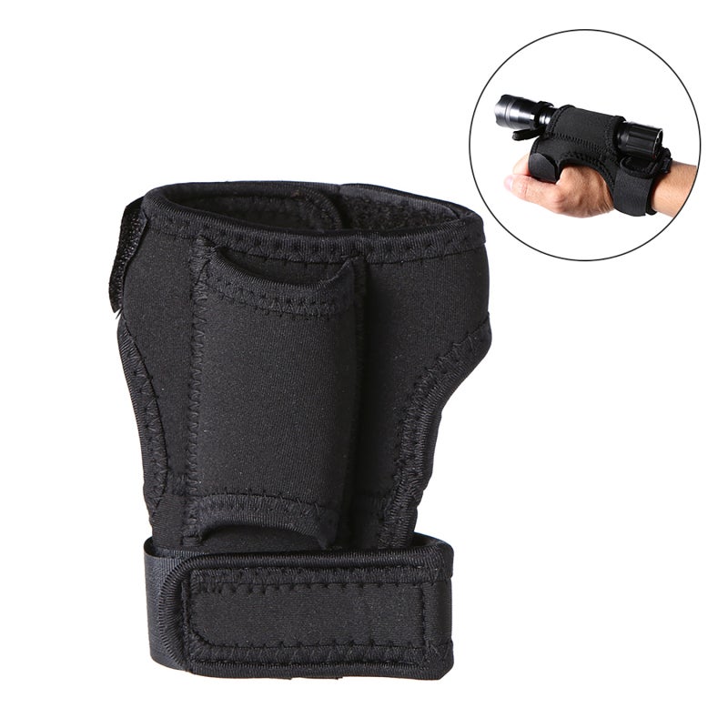 TrustFire Flashlight Holder: Adjustable Strap Diving Fabric - Water Corrosion Resistant Breathable Diving Light Holder for Scuba Diving Snorkeling Exploring Hunting Camping Hiking - Image 4