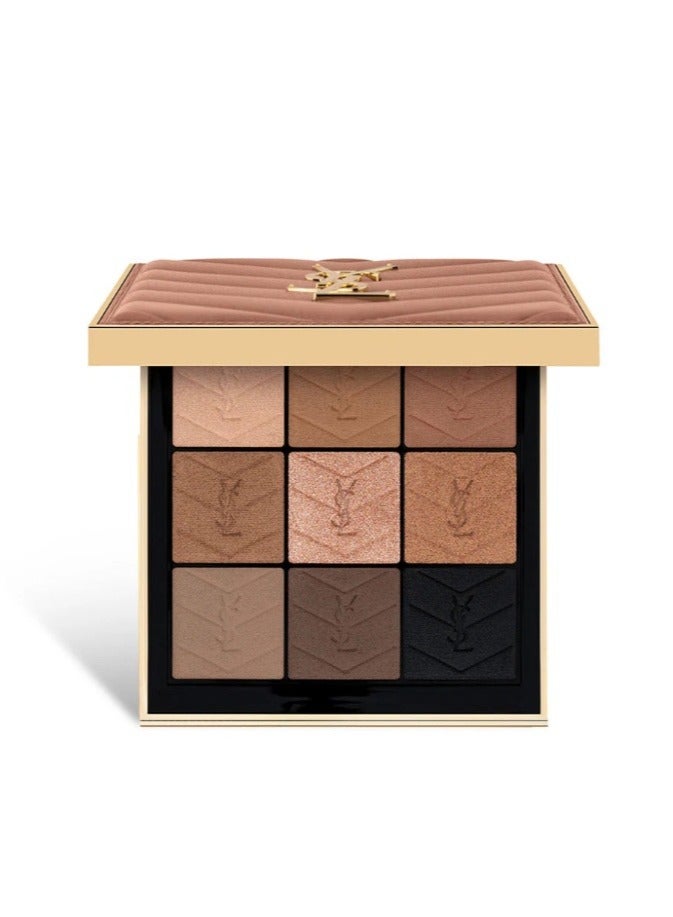 Yves Saint Laurent YSL New Couture Eye Palette Nude Hours Limited Edition 17.5g – 9-Color Luxury Nude Eyeshadow Palette, Highly Pigmented, Long-Lasting Matte & Shimmer Eye Makeup - Image 1