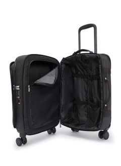 kipling Basic Plus Spontaneous Small 4-Wheeled Cabin Size Suitcase Black Noir  - Image 4