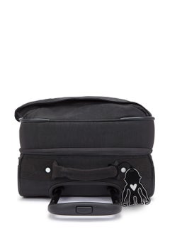 kipling Basic Plus Spontaneous Small 4-Wheeled Cabin Size Suitcase Black Noir  - Image 5