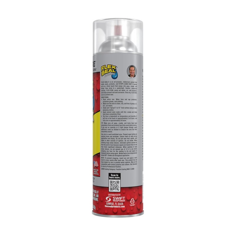 Flex Seal MAX Liquid Rubber Sealant Coating, 17 oz, 2-Pack, Clear - Image 2