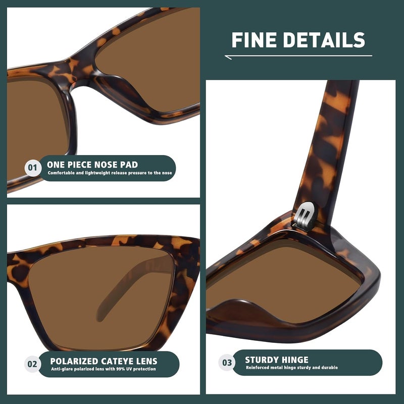 WOWSUN womens 1224 Sunglasses (pack of 1) - Image 3