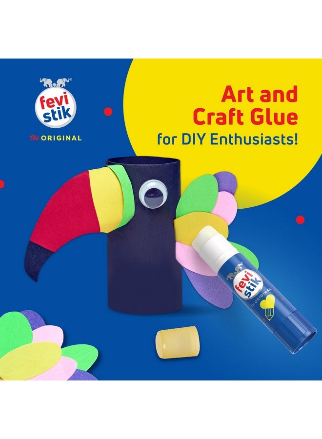 Pidilite Fevistik Glue Stick 25g, Pack of 3 | Multi-Purpose Glue Stick for School Projects, Art & Craft, DIY | Suitable for School & Office Activities | Easy to Use - Image 5