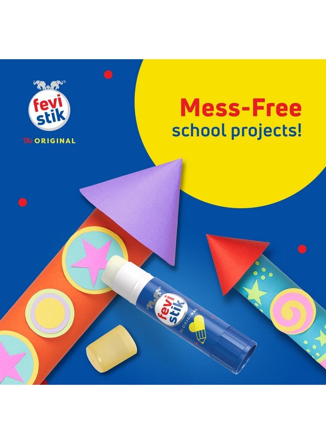 Pidilite Fevistik Glue Stick 25g, Pack of 3 | Multi-Purpose Glue Stick for School Projects, Art & Craft, DIY | Suitable for School & Office Activities | Easy to Use - Image 3