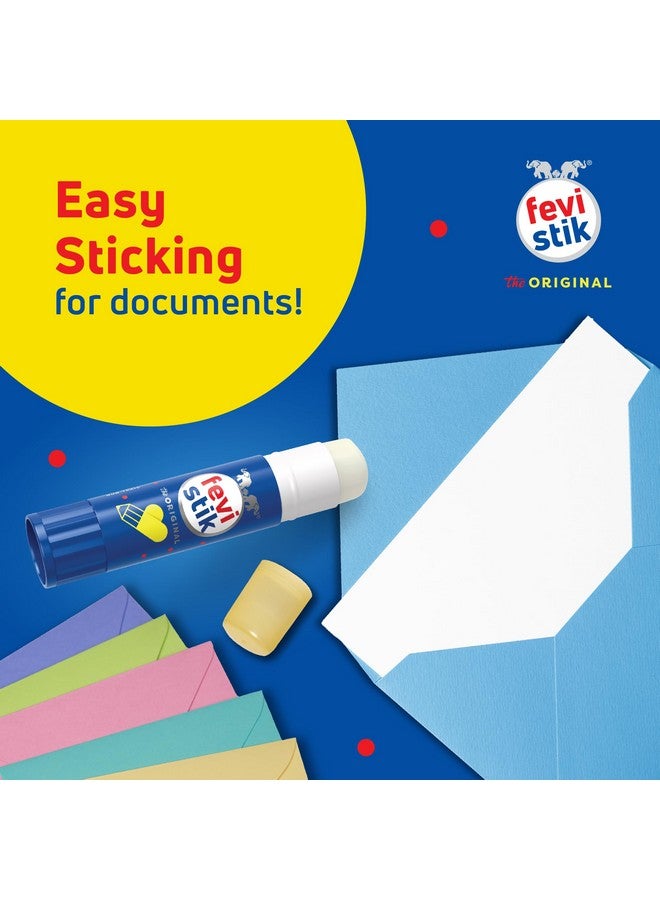 Pidilite Fevistik Glue Stick 25g, Pack of 3 | Multi-Purpose Glue Stick for School Projects, Art & Craft, DIY | Suitable for School & Office Activities | Easy to Use - Image 4