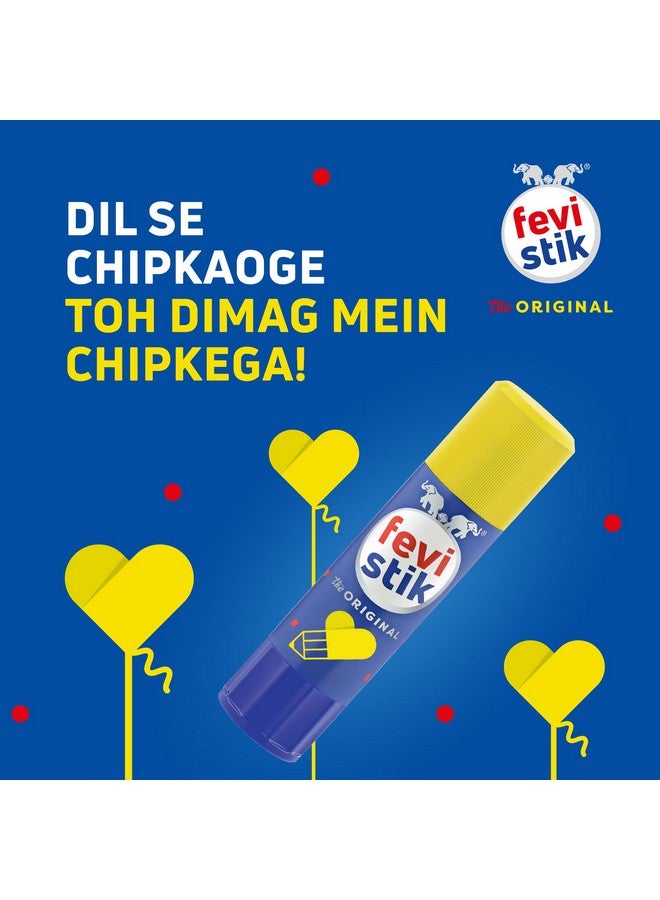 Pidilite Fevistik Glue Stick 25g, Pack of 3 | Multi-Purpose Glue Stick for School Projects, Art & Craft, DIY | Suitable for School & Office Activities | Easy to Use - Image 2