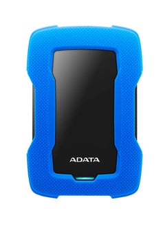 ADATA ADATA HD330 4TB USB 3.0, High-speed Shock-absorbing External Hard Drive, Extra Slim Portable Waterproof Mobile Hard Drive, (4TB Blue)  - Image 1