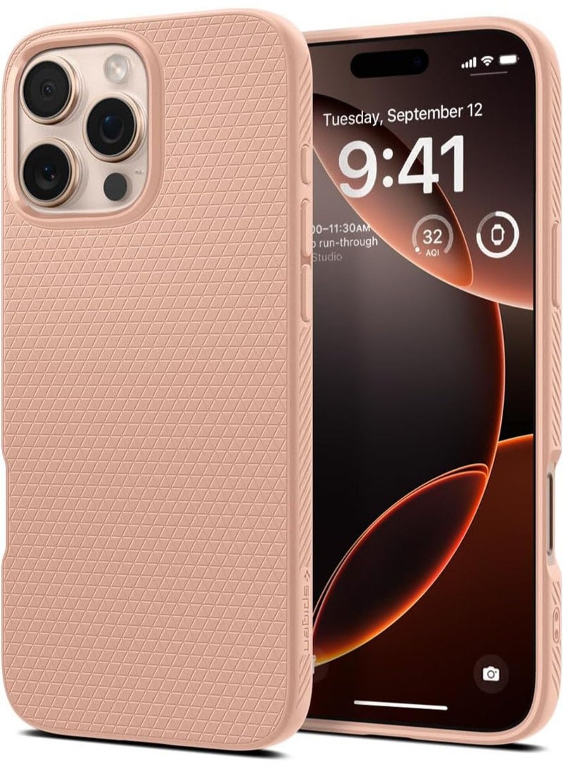 Spigen Liquid Air for iPhone 16 Pro Case Cover (2024) - Rose Titanium - Image 1