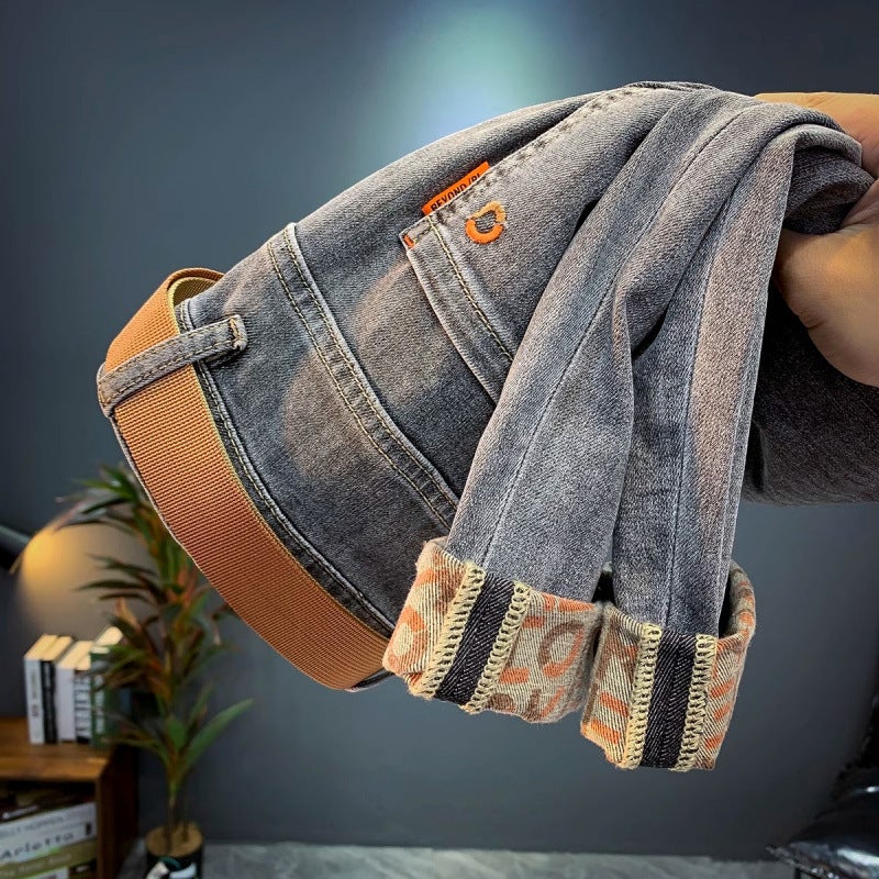 Unisex Casual Daily Denim Jeans - Image 2